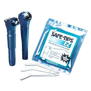 Safe-Tips EZ Disposable Air/Water Syringe Tips, Plastic with Metal Core, White, 1600/Pkg, 44600 thumbnail 9