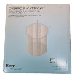 Kerr TotalCare Dispos-A-Trap Disposable Evacuator Trap, Model 5509, 1.5" Diameter, 144/Box, 5509 thumbnail 9