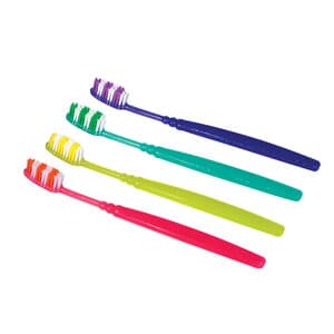 Young Specialty Teen Shimmer Toothbrush, Pack of 144 - TEEN SHIMMER TOOTHBRUSH PK/144 - Image 1
