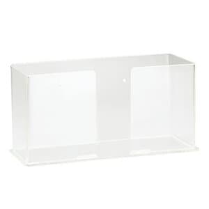 Plasdent Multifold Towel Holder, Clear Acrylic, 10.5"W x 5.75"H x 4"D, 1206-S thumbnail 2