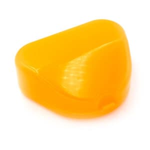 Plasdent Retainer Box, Neon Tangerine, 12/Box - RETAINER BOX NEON TANGERINE BX 12 - Image 1