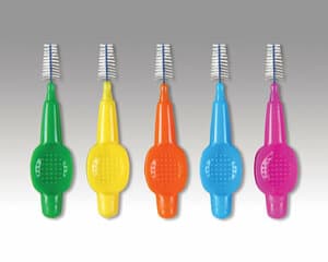 Plasdent Interdental Floss Brush Large, 3 mm - 7 mm, Assorted Tapered thumbnail 2