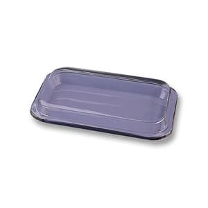 Plasdent Set-Up Plastic Flat Tray, Size F (Mini), Lilac, 9-5/8" x 6-5/8" x 7/8", 1/Pk, 300FMS-10PS thumbnail 2