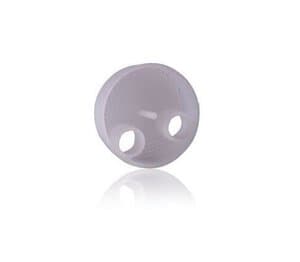 Plasdent Screen-4-Vac Disposable Evacuation Trap, Clear, 1-7/8" Diameter, #5503, 144/Box thumbnail 3