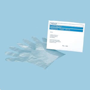 Latindo® Disposable Plastic Overgloves, Medium, Clear, Ambidextrous, 100/Box, 900LX-M thumbnail 6