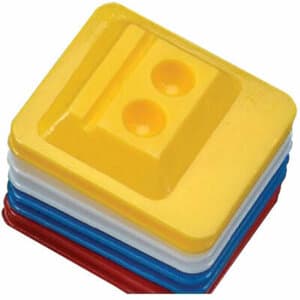 Bondwell 2-Well Disposable Mixing Wells, Assorted Colors, 200/Box, 900MW-2A thumbnail 3