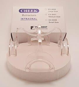 EXTND Intraoral Cheek Retractor, Medium, Clear, Autoclavable, 2/Pk, EX-9007 thumbnail 2
