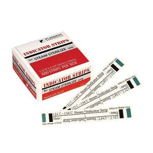 Plasdent Steam Sterilization Indicator Strips, Type 4, 1-3/16" x 2-3/4", Blue to Black, 600/Box, IDS30-70 thumbnail 10