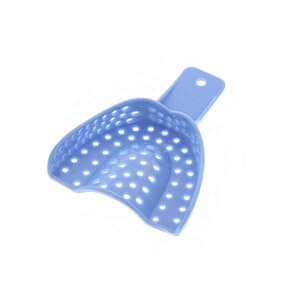 Plasdent Excellent II Disposable Impression Trays, Perforated, Size 3 Medium Upper Arch, Baby Blue, 12/Pack, IT2-MU thumbnail 11