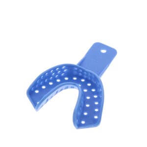 Excellent II Disposable Impression Trays, #6 Small Lower Arch, Perforated Baby Blue Plastic, 12/Pk, IT2-SL thumbnail 11