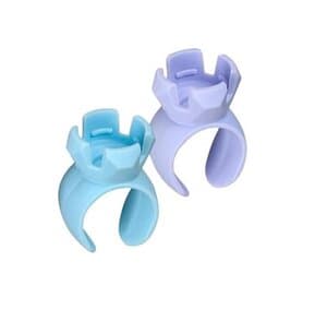 Plasdent Autoclavable Prophy Paste Rings, Lavender, 10/Pack, PR01-10L thumbnail 3