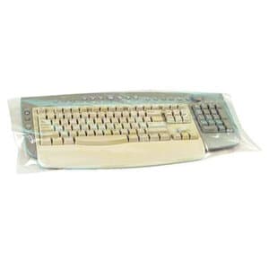 Plasdent Standard Keyboard Cover Sleeves with Cuff, 22" x 14", Clear Plastic, 250/Box, PS400 thumbnail 10