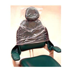 Plasdent Perio Support Half Chair Covers, Plastic, Clear, 24.5" x 32", 300/Box, PS102 thumbnail 11