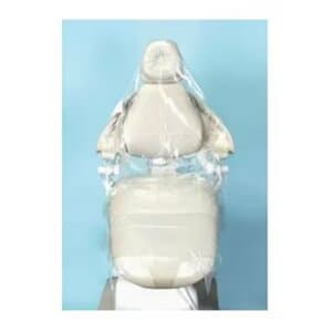 Plasdent Wide Full Chair Cover, 44"W x 54"L, Clear, 150/Box, PS106 thumbnail 7