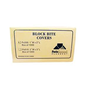 Plasdent Bite Block Covers, Clear Disposable Plastic, 1" x 2", 1000/Pk, PS500 thumbnail 15
