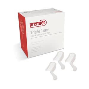 Triple Tray Dual-Arch Impression Trays, Posterior, 48/Pk, 1006203 thumbnail 11
