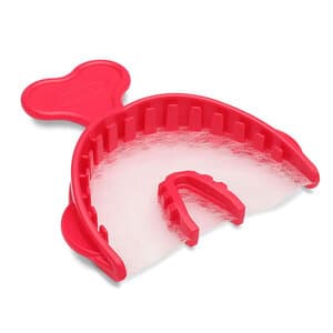 T-Loc Triple Tray Dual-Arch Impression Trays, Three-Quarter Arch, 22/Box, 1006274 thumbnail 4