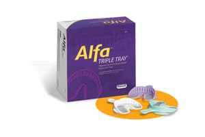 Alfa™ Triple Tray® Assorted Impression Trays, 5 Small / 14 Medium / 5 Large, 24/Box, 1006343 thumbnail 15