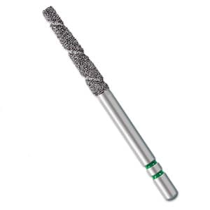Two Striper TS2000 Diamond Bur, FG, Round-End Taper, #2004.9, Coarse, Green, 1.6 mm Major/1.1 mm Minor, 9 mm Length, 5/Pk, 2000049 thumbnail 11
