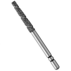 Two Striper TS2000 Diamond Bur, FG, Round End Taper, #2005.10, Coarse, Green, 1.8 mm Major/1.3 mm Minor Diameter, 10 mm Length, 5/Pk, 2000060 thumbnail 11