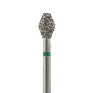 Two Striper Diamond Bur, FG, Barrel, #230, Coarse, Green, 3.4 mm Major/1.3 mm Minor Diameter, 5/Pk, 2015063 thumbnail 11
