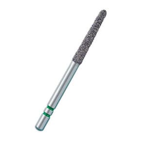 Two Striper Diamond Bur, FG, Flame, #253.8C, Coarse, Green, 1.6 mm Major/1.0 mm Minor Diameter, 8.0 mm Length, 5/Pk, 2015070 thumbnail 7