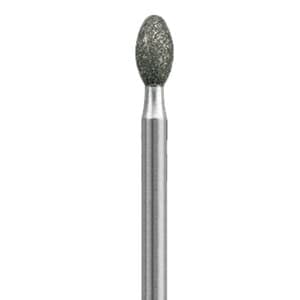 Two Striper Diamond Bur, FG, Football, #285.5, 2.3 mm Major Diameter, Coarse, Green, 5/Pk, 2015143 thumbnail 11