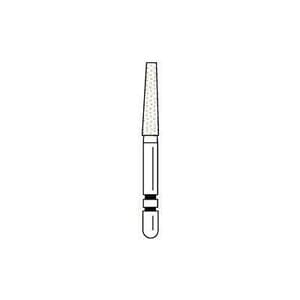 Two Striper Diamond Bur, Friction Grip, KR Taper Flat End, 703.8F KR, Fine, Red, 5/Pk, 2015353 thumbnail 5