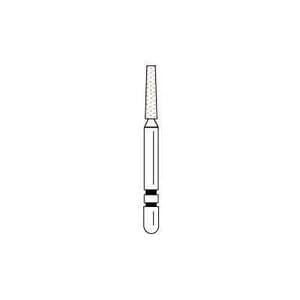 Two Striper Diamond Bur, FG, Flat-End Taper, 722.6C, 1.4 mm Major/1.0 mm Minor Diameter, 6.0 mm Length, Coarse, Green, 5/Pk, 2015357 thumbnail 7