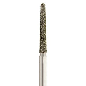 Two Striper Diamond Bur, FG, Round-End Taper, 782.10C, Coarse, Green, 1.6 mm Major/1.1 mm Minor Diameter, 10 mm Length, 5/Pk, 2015425 thumbnail 11