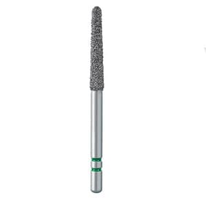 Two Striper Diamond Bur, FG, Round-End Taper, #767.8C, 1.8 mm Major/1.0 mm Minor Diameter, 8 mm Length, Coarse, Green, 5/Pk, 2015454 thumbnail 11