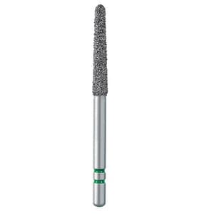 Two Striper Diamond Bur, FG, Round-End Taper, 770.9C, 1.8 mm Major/1.1 mm Minor Diameter, Coarse, Green, 5/Pk, 2015460 thumbnail 7