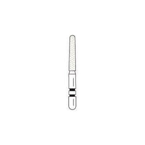 Two Striper ShortCut Diamond Bur, FGSS, Round-End Taper, #782.8 S, 1.5 mm, Coarse, Green, 5/Pk, 2015928 thumbnail 7