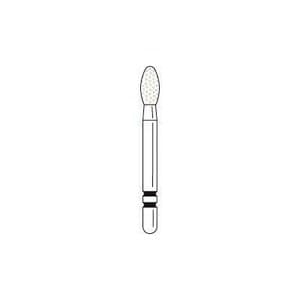 Two Striper Diamond Bur, FG, KS System Egg, #287.4, Fine, Red, 2.3 mm, 5/Pk, 2015982 thumbnail 11