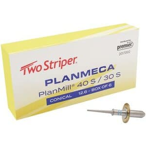 Two Striper PlanMill S Diamond Milling Bur, Conical 12.6, 6/Box, 2017002 thumbnail 8