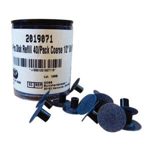 Poli-Pro Disc Composite Polishers, Refill, 1/2", Coarse, Grit Up, Black, 40/Pk, 2019071 thumbnail 10
