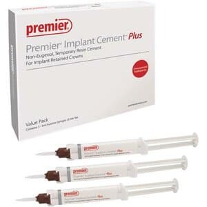 Premier Implant Cement Plus Value Pack, White, 3 x 5 mL Automix Syringes with 25 Mixing Tips, 3001556 thumbnail 11