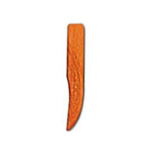 Premier Sycamore Wood Wedges, Ultra-Thin, Orange, 400/Pk, 9061106 thumbnail 17