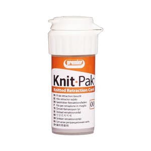 Knit-Pak Knitted Plain Gingival Retraction Cord, Size #00, Brown, 100" Bottle, 9007552 thumbnail 11