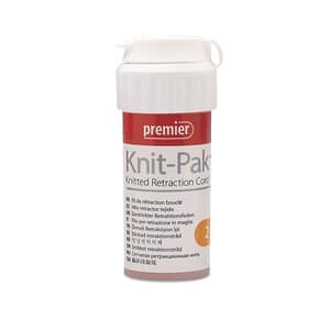 Knit-Pak Knitted Gingival Retraction Cord, Non-Impregnated, Plain, Size #2, Orange, 100" (254 cm), 9007555 thumbnail 10