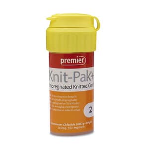 Knit-Pak+ Impregnated Knitted Gingival Retraction Cord, Aluminum Chloride, Size 2, Orange, 100", 1/Pk, 9007565 thumbnail 5