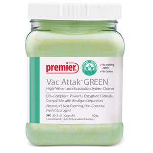 Vac Attak™ GREEN High-Performance Evacuation System Cleaner, Powder, 800 g Jar, Citrus, 9011105 thumbnail 13