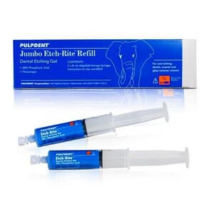 Etch-Rite Dental Etching Gel, 38% Phosphoric Acid, Jumbo Syringe Refill, 25 mL, 2/Pk, ET-50R thumbnail 14