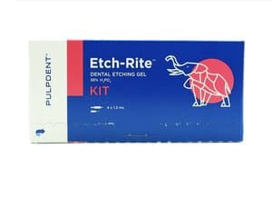 Etch-Rite Dental Etching Gel, 38% Phosphoric Acid, Standard Kit, 1.2 mL Syringes, 4/Pk, ETCH thumbnail 18