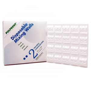 Pulpdent Disposable Mixing Wells, 2-Well, White, 480/Box, MW-2 thumbnail 13