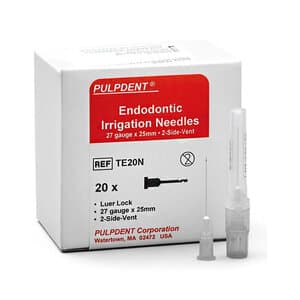 TempCanal Enhanced Endodontic Irrigation Needles, 27 Gauge x 25mm (1"), Double-Sided Vent, Luer Lock, 20/Pk, TE20N thumbnail 5
