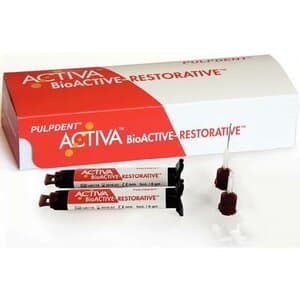 Activa BioACTIVE-Restorative Starter Kit, A2 Shade, 5 mL (8 g) Syringe, with ACTIVA-SPENSER Dispenser and 20 Mix Tips, VR-A2 thumbnail 22
