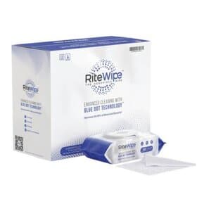 RiteWipe™ Handpiece Cleaning Wipes, 5" x 7", 100/Pack - RiteWipe™ Handpiece Wipes 100/Pack - Image 1