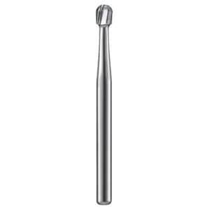 Kerr Carbide Bur Operative FGSS #2, Round, Friction Grip Short Shank, 1 mm Diameter, 6 Flute, 10/Pk thumbnail 4