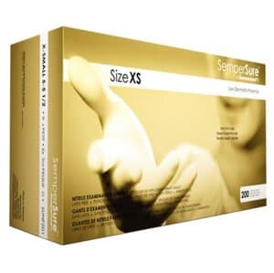 SemperSure Tender Touch Nitrile Exam Gloves, Powder Free, Non-Sterile, X-Small, Violet, 200/Box thumbnail 11